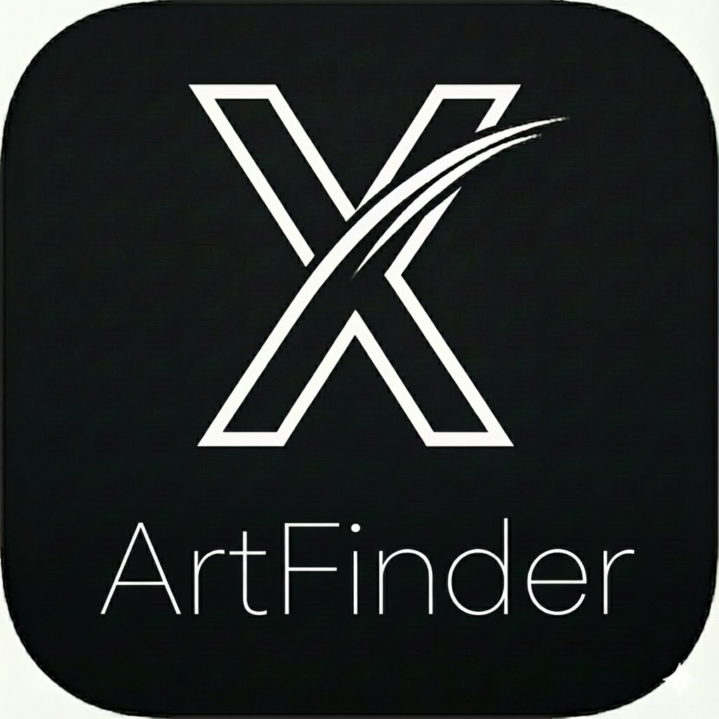 ArtFinder App Logo - 连接艺术家与收藏家的原创艺术品交易平台